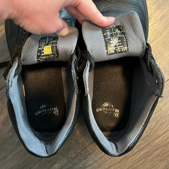 Dr Martens Black Low Lace Up Boots Size 11 - Picture 9 of 10